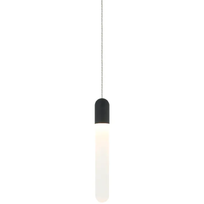 Aydin LED 1.75 inch Matte Black Pendant Ceiling Light