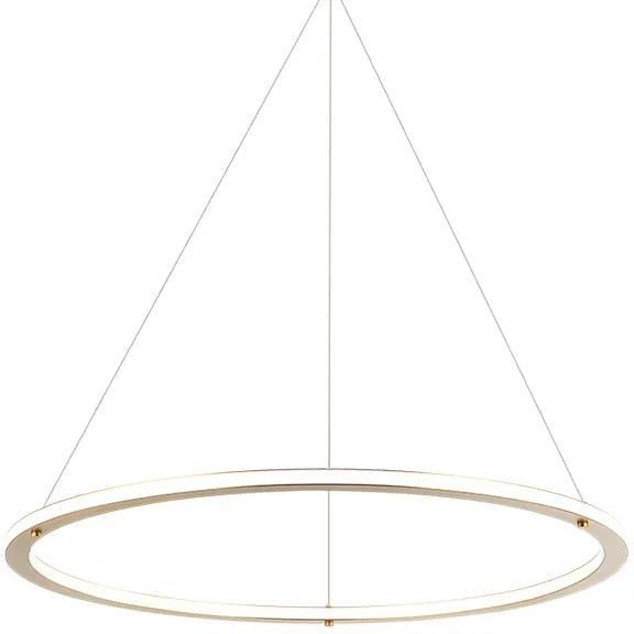 Victoria LED 32 inch Brushed Gold Pendant Ceiling Light