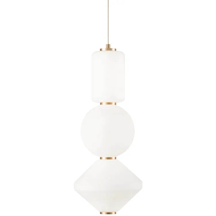 Dango LED 8 inch Oxidized Gold Pendant Ceiling Light