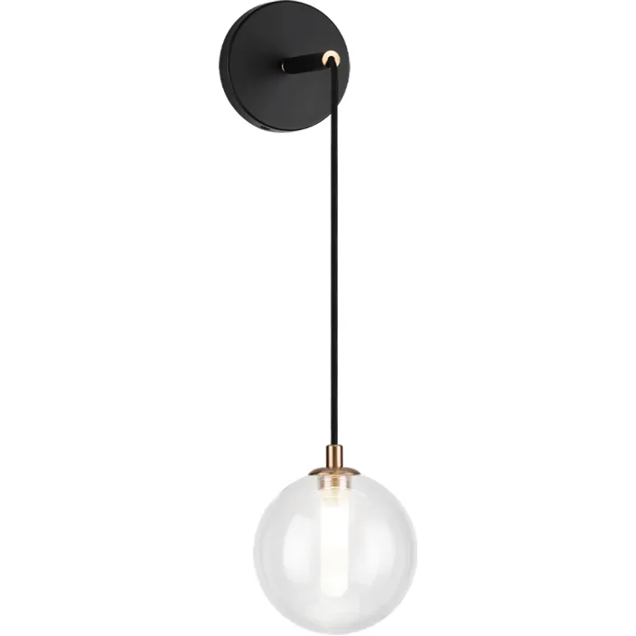 Magma 1 Light 5.88 inch Clear Wall Sconce Wall Light