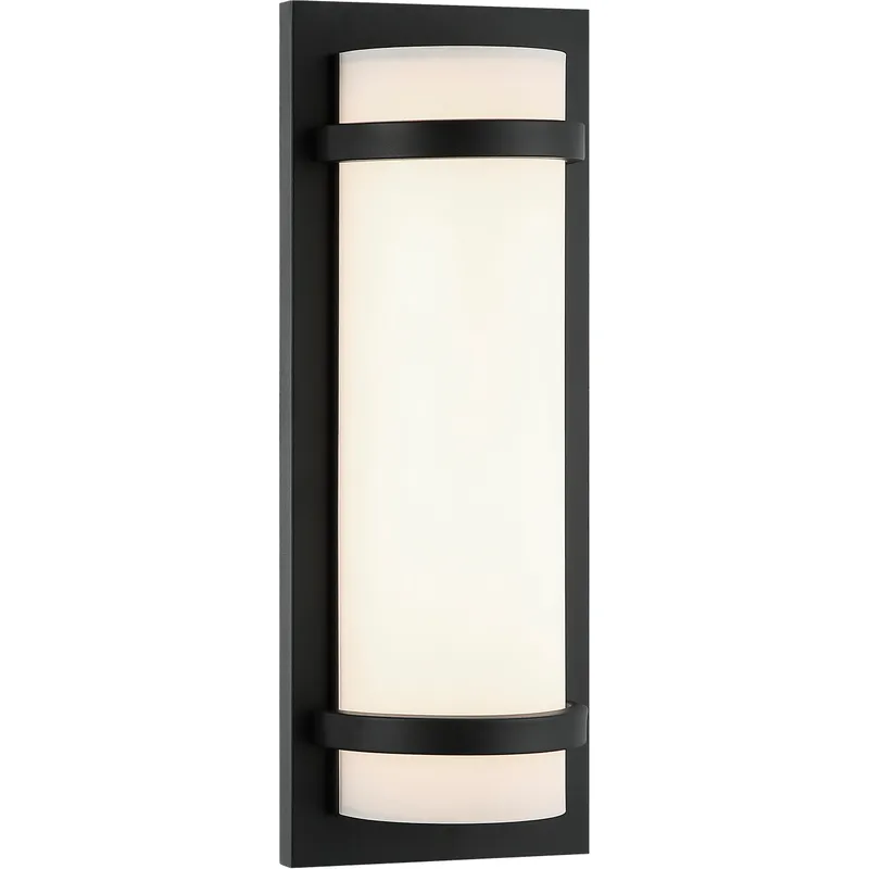 Brampton LED 6.88 inch Matte Black Wall Sconce Wall Light