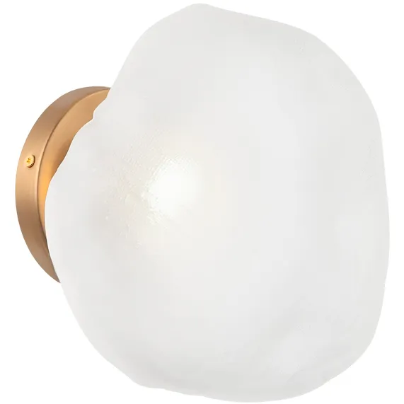 Melo 1 Light 7.88 inch Aged Gold Brass Wall Sconce Wall Light