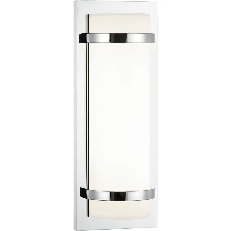 Brampton LED 6.88 inch Chrome Wall Sconce Wall Light