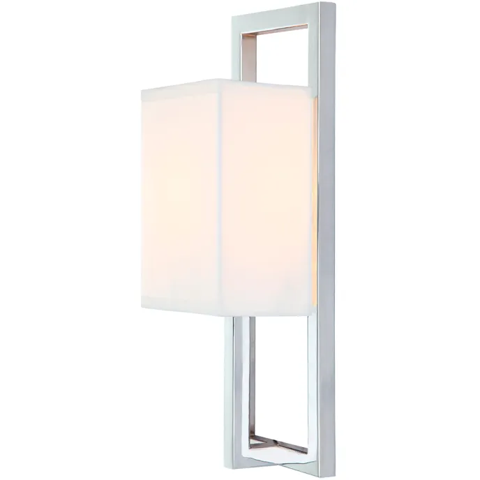 Cadre 1 Light 5 inch Chrome Wall Sconce Wall Light