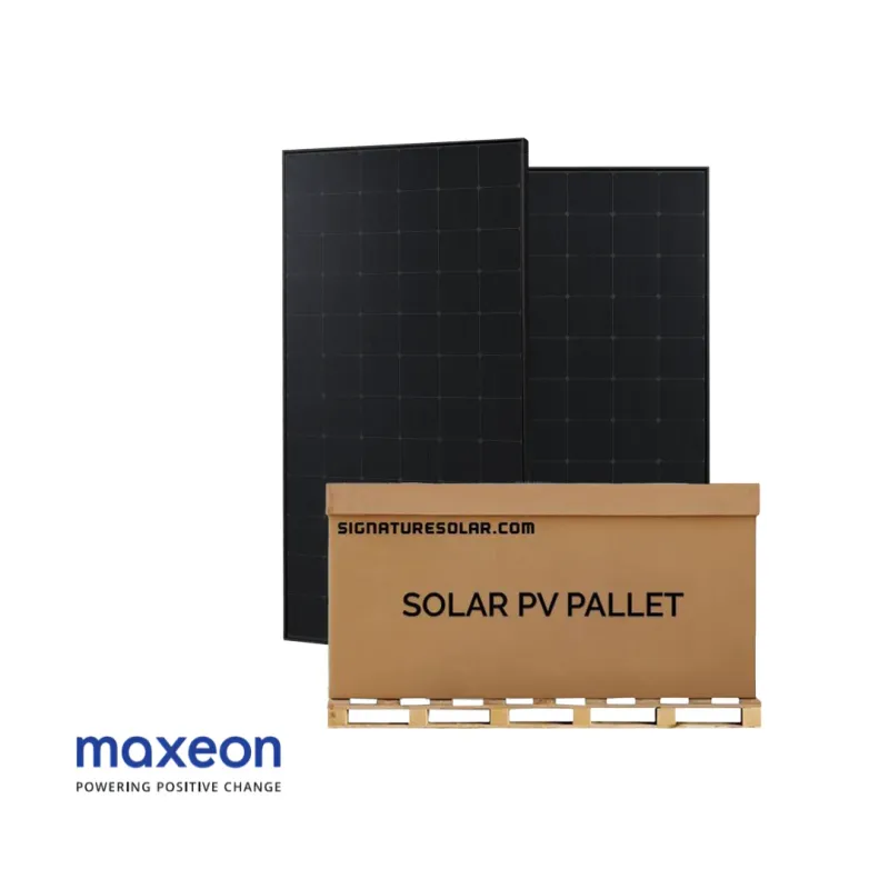 Maxeon Pallet of 415W Bifacial Solar Panels – 26 Panels