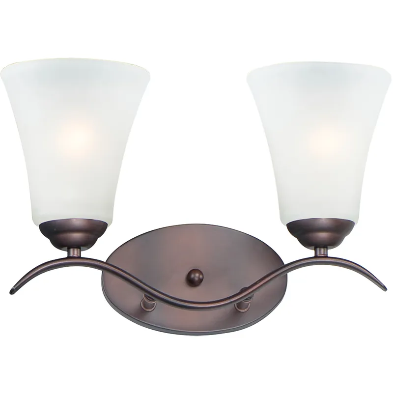 Vital 2 Light 14.5 inch Oil Rubbed Bronze Bath Vanity Wall Light