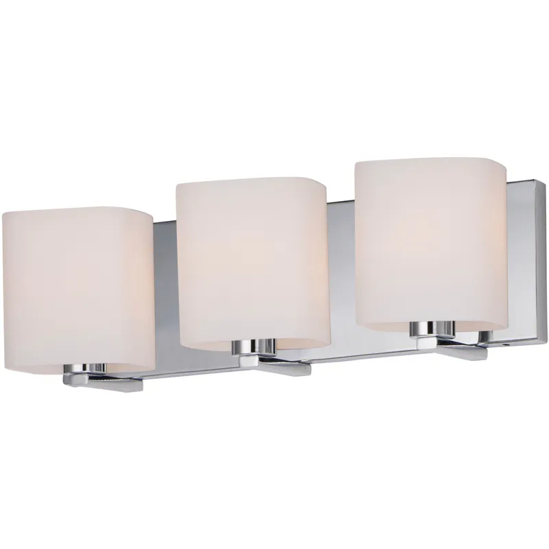Wrap 3 Light 19.25 inch Polished Chrome Bath Vanity Wall Light