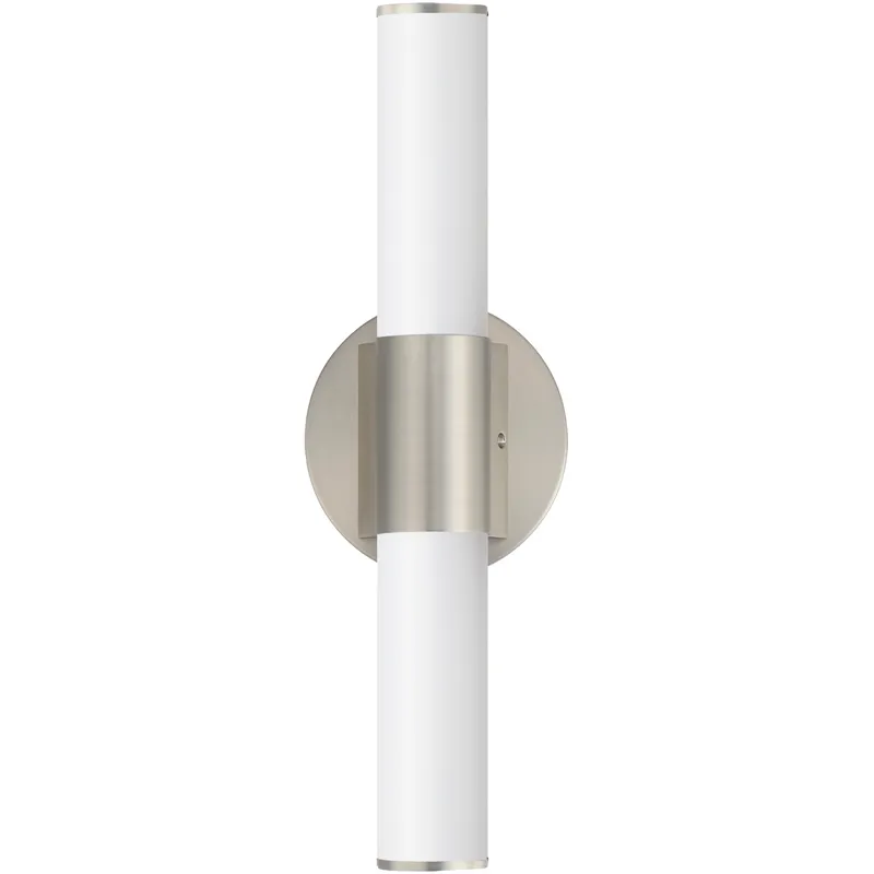 Tubo LED 18 inch Satin Nickel Bath Vanity Wall Light