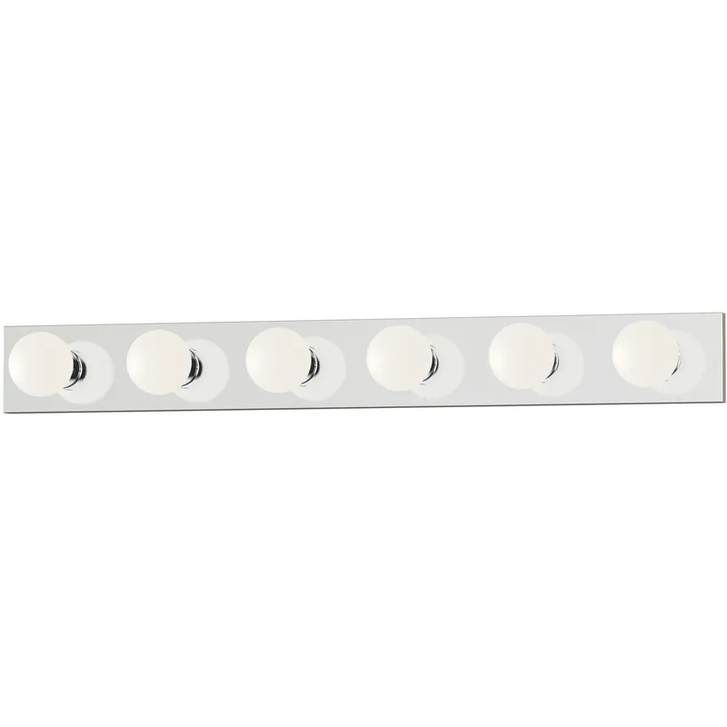 Essentials - 445x 6 Light 36 inch Polished Chrome Bath Vanity Wall Light