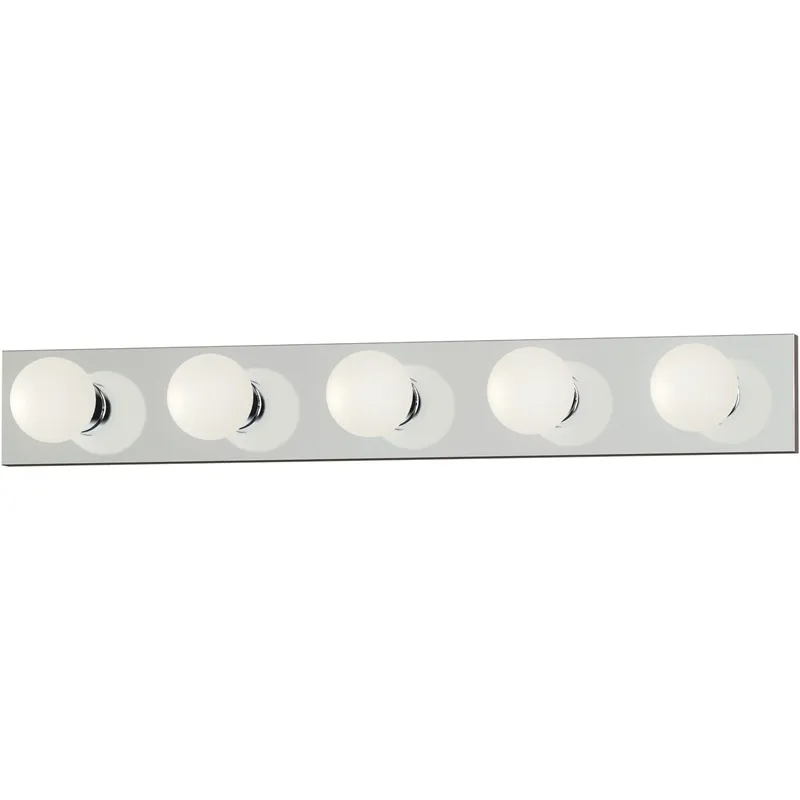 Essentials - 445x 5 Light 30 inch Polished Chrome Bath Vanity Wall Light