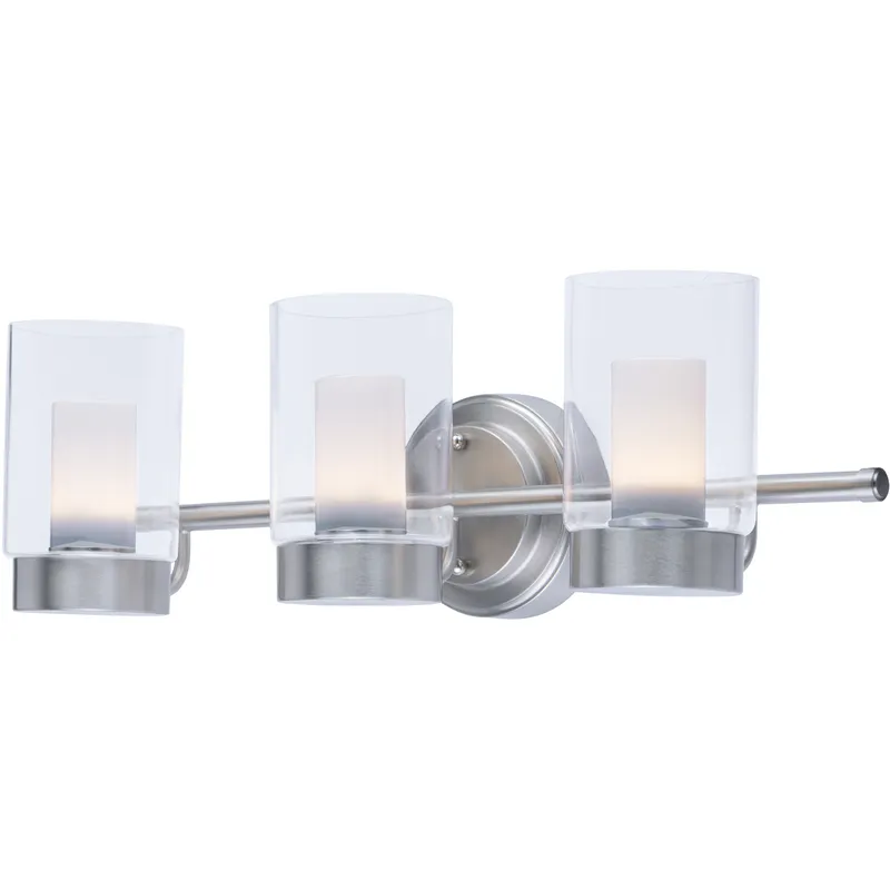 Mod LED 22 inch Satin Nickel Bath Vanity Wall Light