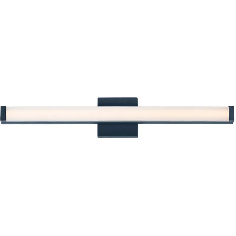 Spec LED 30 inch Black Bath Vanity Wall Light