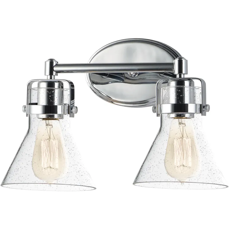 Seafarer LED 15 inch Polished Chrome Bath Vanity Wall Light