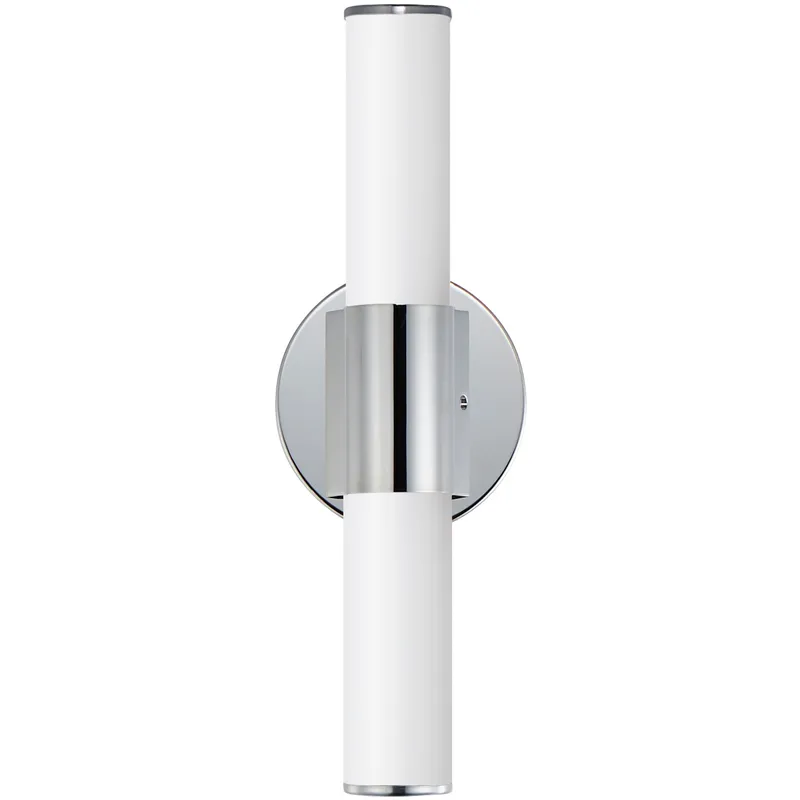 Tubo LED 18 inch Polished Chrome Bath Vanity Wall Light