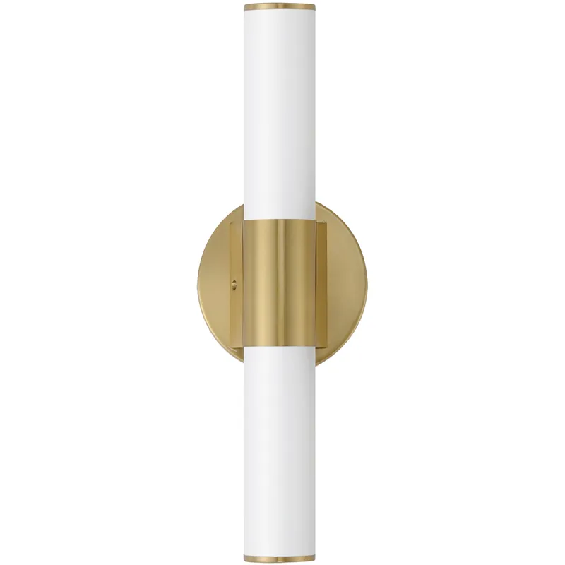 Tubo LED 18 inch Natural Aged Brass Bath Vanity Wall Light