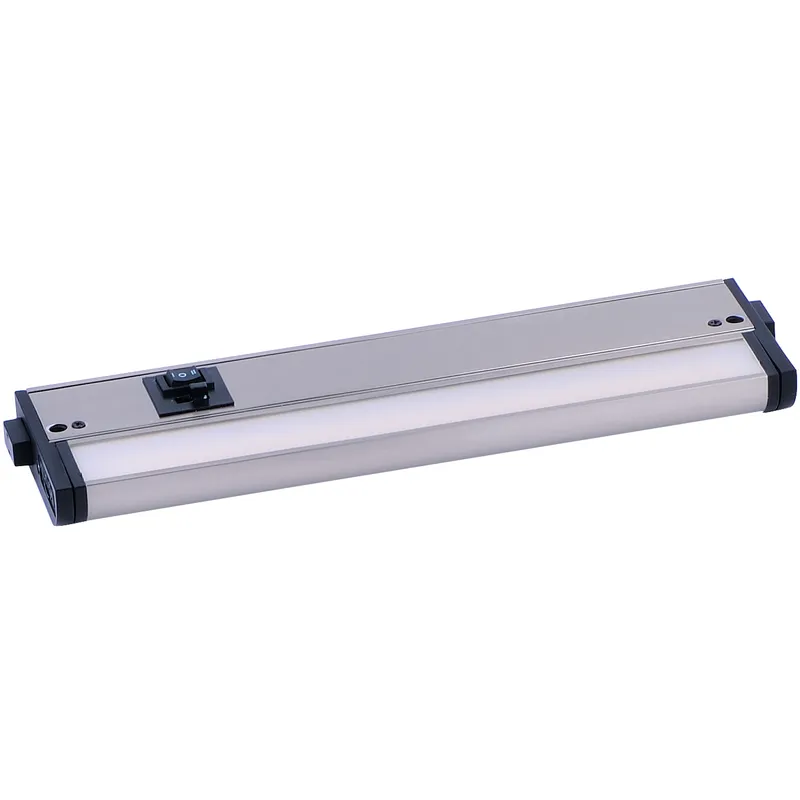 CounterMax 5K 120 LED 12 inch Satin Nickel Under Cabinet