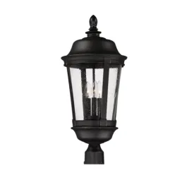 Maxim Lighting Dover Die Cast 3-Light Large Outdoor Pole/Post Lantern - 120V - Bronze