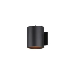 Maxim Lighting Outpost 1-Light 6" x 7" Outdoor Wall Sconce - Photocell - 120V - Black