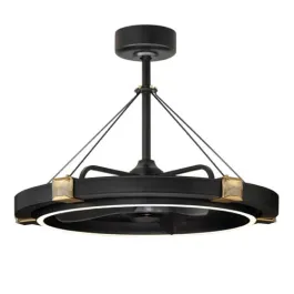 Maxim Lighting Jewel Wifi-Enabled LED Fandelight - CCT Tunable - 120V - Black / Gold