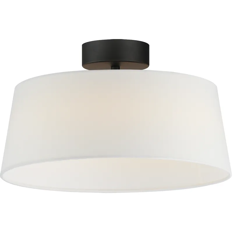 Paramount LED 16 inch Black Flush Mount Ceiling Light