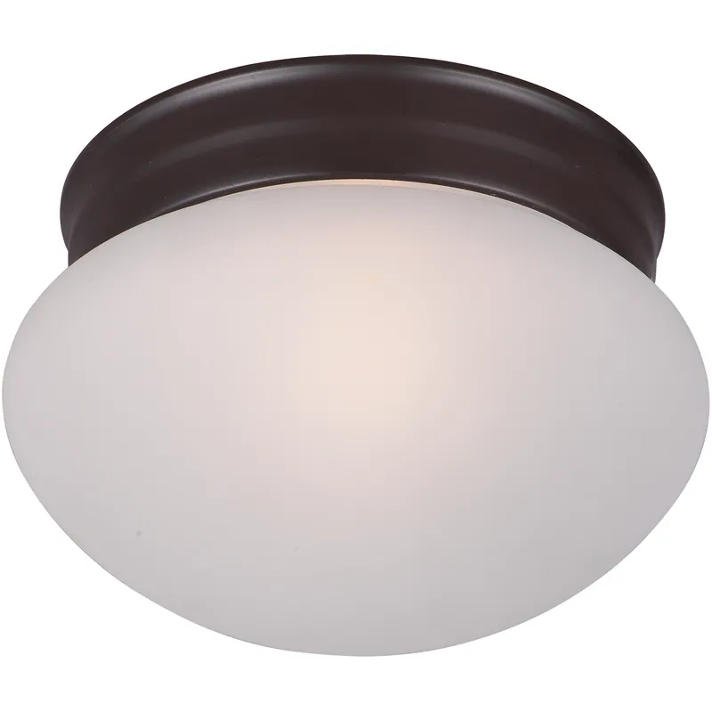 Edge LED 11 inch Satin Nickel Flush Mount Ceiling Light in White