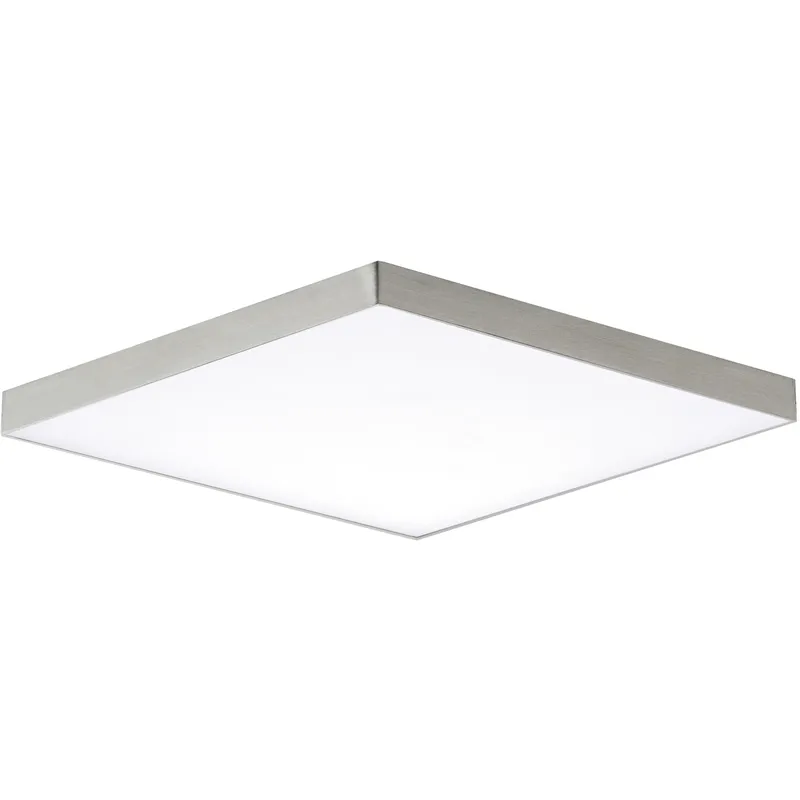Trim LED 10.5 inch Satin Nickel Flush Mount Ceiling Light