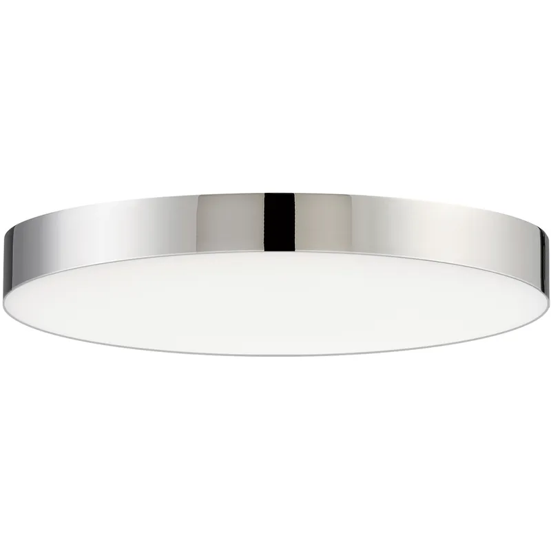 Trim LED 7 inch Polished Chrome Flush Mount Ceiling Light