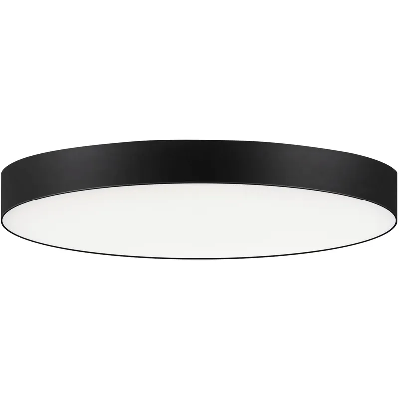 Trim LED 7 inch Black Flush Mount Ceiling Light
