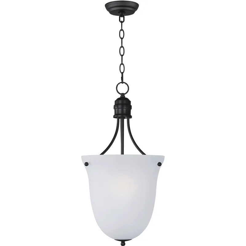 Logan 3 Light 12.75 inch Black Entry Foyer Pendant Ceiling Light