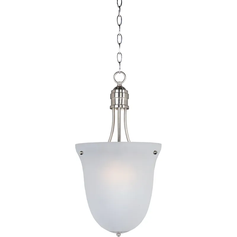 Logan 3 Light 12.75 inch Satin Nickel Entry Foyer Pendant Ceiling Light