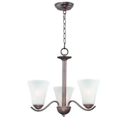 Maxim Lighting Vital 3-Light Chandelier - 120V - Oil Rubbed Bronze