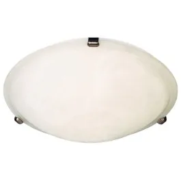 Maxim Lighting Malaga 20" 4-Light Flush Mount - Marble Glass Shade - 120V - Oil Rubbed Bronze
