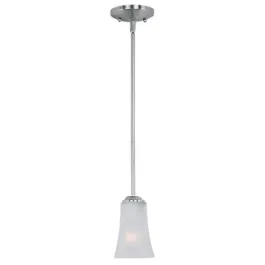 Maxim Lighting Logan 1-Light Mini Pendant - 120V - Satin Nickel