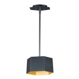 Maxim Lighting Honeycomb LED Pendant - 3000K - 120V - Black / Gold
