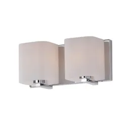 Maxim Lighting Wrap 2-Light Bath Vanity Light - 120V - Polished Chrome