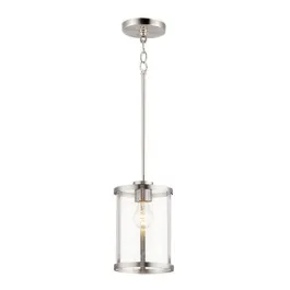 Maxim Lighting Sentinel 1-Light Mini Pendant - 120V - Satin Nickel
