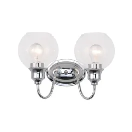 Maxim Lighting Ballord 2-Light Vanity Light - 120V - Polished Chrome