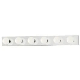 Maxim Lighting Essentials 6-Light Vanity Light Light - 120V - Polished Chrome