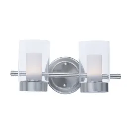 Maxim Lighting Mod 2-Light LED Vanity Light - 3000K - 120V - Satin Nickel