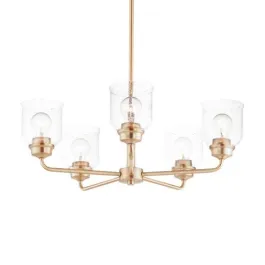 Maxim Lighting Acadia 5-Light Chandelier - 120V - Heritage Brass