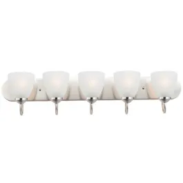 Maxim Lighting Axis 5-Light Bath Vanity Light - 120V - Satin Nickel