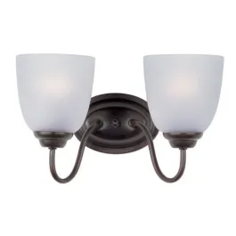 Maxim Lighting Stefan 2-Light Bath Vanity Light - 120V - Oil Rubbed Bronze