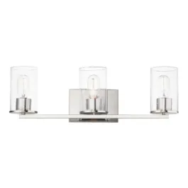 Maxim Lighting Sleek 3-Light Bath Vanity Light - 120V - Satin Nickel
