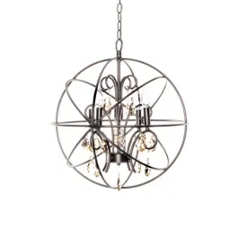 Maxim Lighting Orbit 4-Light Pendant - 120V - Oil Rubbed Bronze