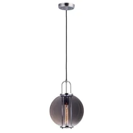 Maxim Lighting Minaret 1-Light Pendant - 120V - Polished Nickel