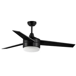 Maxim Lighting Trio 52" 2-Light Ceiling Fan - 120V - Black