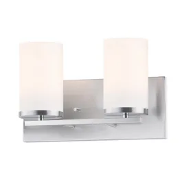 Maxim Lighting Lateral 2-Light Vanity Light - 120V - Satin Nickel