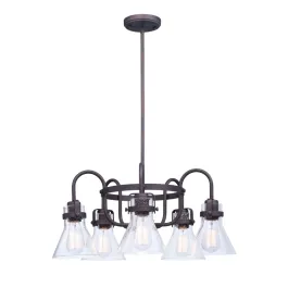 Maxim Lighting Seafarer 5-Light Chandelier - 120V - Oil Rubbed Bronze