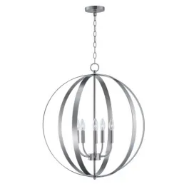 Maxim Lighting Provident 27" 5-Light Chandelier - 120V - Satin Nickel