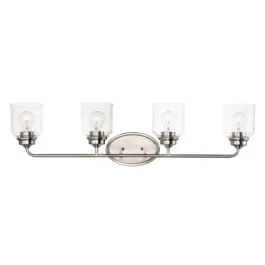 Maxim Lighting Acadia 4-Light Bath Vanity Light - 120V - Satin Nickel
